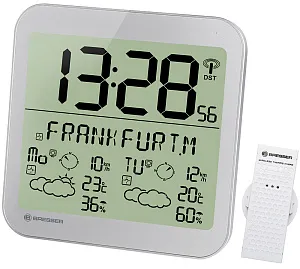 Часы настенные Bresser MyTime Meteotime LCD, изображение 1