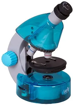 Микроскоп Levenhuk LabZZ M101 Azure\Лазурь (выставочный образец)