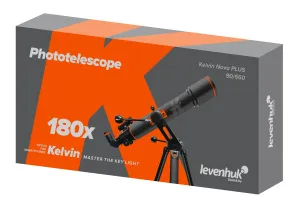 Фототелескоп Levenhuk Kelvin Nova PLUS 90/660, изображение 2