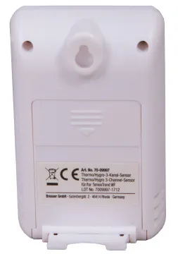 Датчик внешний Bresser для метеостанций, 433 МГц, трехканальный, изображение 4