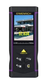 Лазерная рулетка Ermenrich PRO LR100, с камерой, изображение 4