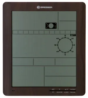 Метеостанция Bresser ClimaTemp XXL в корпусе под дерево, изображение 4