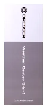 Метеостанция Bresser «5 в 1» с цветным дисплеем, черная, изображение 16