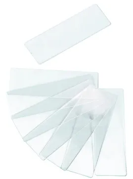 Стекла предметные с двумя лунками Levenhuk G50 2H, 50 шт., изображение 3