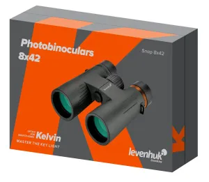 Фотобинокль Levenhuk Kelvin Snap 8x42, изображение 3