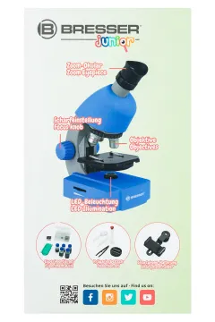 Микроскоп Bresser Junior 40–640x, изображение 13