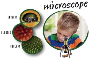 Микроскоп детский портативный Navir «Глаз паука» 10x, изображение 2