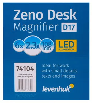 Лупа настольная Levenhuk Zeno Desk D17, изображение 13