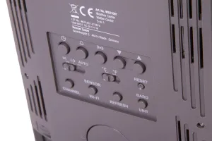 Метеостанция Explore Scientific «5 в 1» Wi-Fi с цветным дисплеем, черная, изображение 14