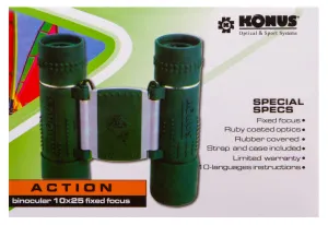 Бинокль Konus Action 10x25 FF, изображение 12