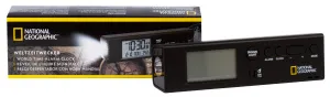 Часы Bresser World Time с термометром и фонариком, изображение 2