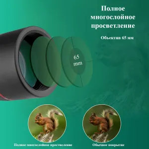 Зрительная труба SVBONY SV406P 16–48x65 ED WP, изображение 10