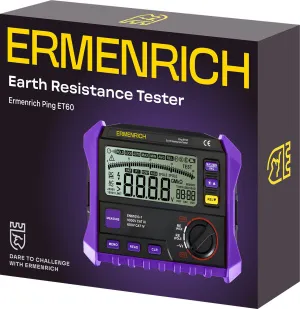 Тестер заземления Ermenrich Ping ET60, изображение 2