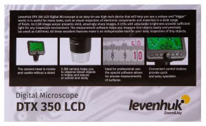 Микроскоп цифровой Levenhuk DTX 350 LCD, изображение 20