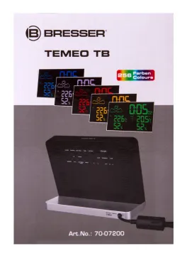 Метеостанция Bresser Temeo TB с радиоуправлением, изображение 16