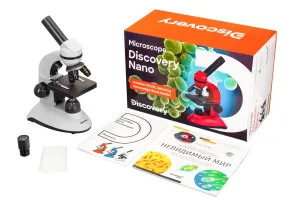 Микроскоп Levenhuk Discovery Nano с книгой, изображение 4