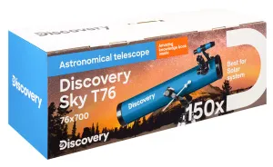 Телескоп Levenhuk Discovery Sky T76 с книгой, изображение 15