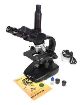 Микроскоп цифровой Levenhuk D670T, 5,1 Мпикс, тринокулярный, изображение 2